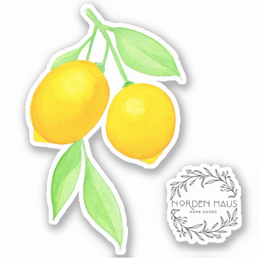 Lemon Sticker (Vorderseite)