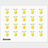 Lemon Sticker (Blatt)