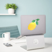 Lemon Sticker (Laptop auf Schreibtisch)