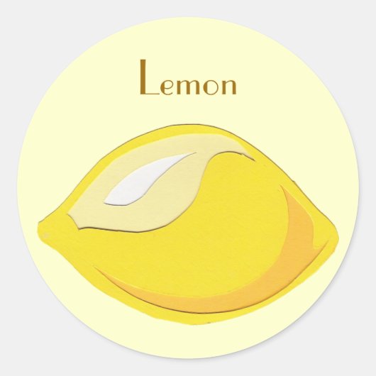 Lemon Stickers (Vorderseite)