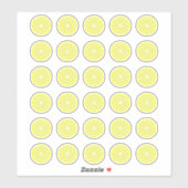 Lemon Stickers Aufkleber (Blatt)