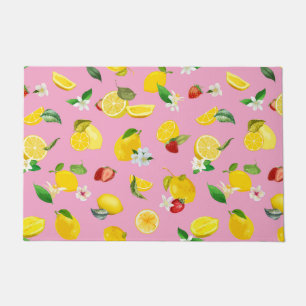 Lemon & Strawberry 1 Fußmatte