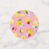 Lemon & Strawberry 1 Konfetti (Klein Vorderseite)