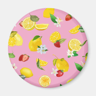 Lemon & Strawberry 1 Magnet