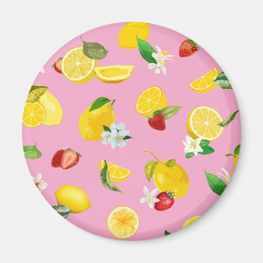 Lemon & Strawberry 1 Magnet (Vorne)