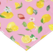 Lemon & Strawberry 1 Tischdecke (Schrägansicht)