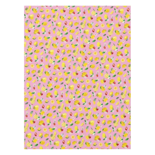 Lemon & Strawberry 1 Tischdecke (Vorderseite)