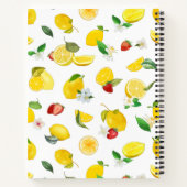 Lemon & Strawberry 2 Notizblock (Rückseite)