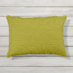 Lemon Stripe Outdoor Pillow Kissen Für Draußen