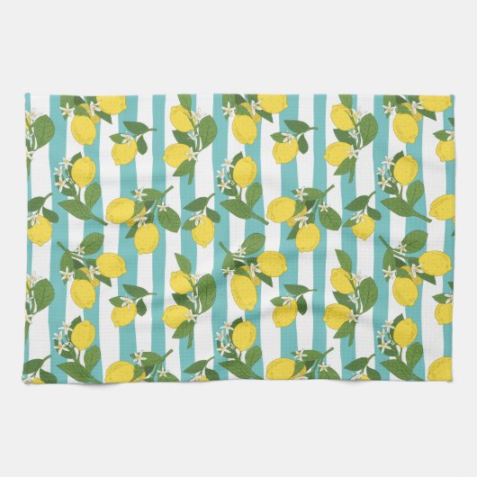 Lemon Stripes Geschirrtuch (Horizontal)
