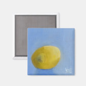 Lemon-Studie Magnet (Vorderseite/Rückseite)