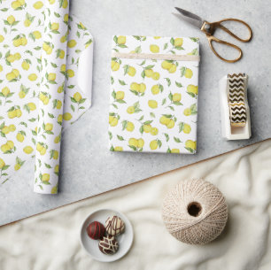 Lemon Summer Geschenkpapier