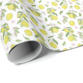 Lemon Summer Geschenkpapier (Rolleneckpunkt)