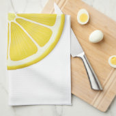 Lemon Summer Splash Geschirrtuch (Viertel Falte)