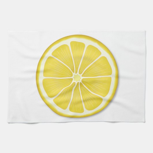 Lemon Summer Splash Geschirrtuch (Horizontal)