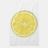 Lemon Summer Splash Geschirrtuch (Vertikal)