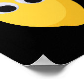 Lemon, sweet fruit with googly eyes   poster (Ecke)