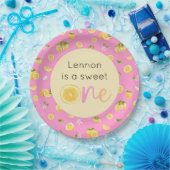 Lemon Sweet One Birthday Party Pappteller (Party)