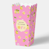 Lemon Sweet One Geburtstag Geschenkschachtel (Rückseite)