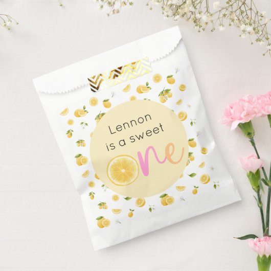 Lemon Sweet One Geburtstag Geschenktütchen (Versiegelt)