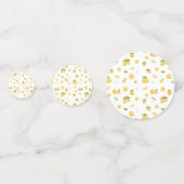 Lemon Sweet One Geburtstag Konfetti (Rückseiten)