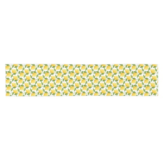 Lemon Table Runner Kurzer Tischläufer (Horizontal)