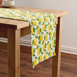 Lemon Table Runner Kurzer Tischläufer