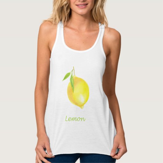 Lemon Tank Top (Vorderseite)