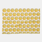 Lemon Tart Tarte au Citron Curd Pie Backfood Geschirrtuch (Horizontal)