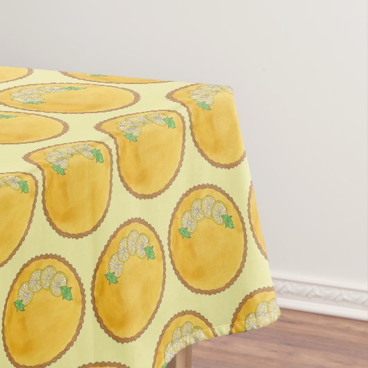 Lemon Tart Tarte au Citron Curd Pie Backfood Tischdecke (Beispiel)