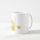 Lemon Tea Bag Kaffeetasse (VorderseiteRechts)