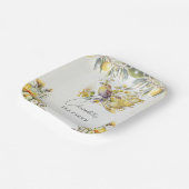 Lemon Tea Party Jede Anlässe Vintag Pappteller (Gewinkelt)