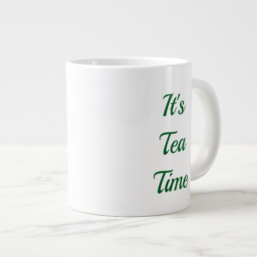 Lemon tea Specialty Mug - Minimal kitchen design  Jumbo-Tasse (Vorderseite Rechts)