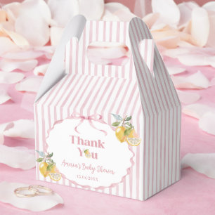 Lemon-Thema-Mädchen-Baby-Party Geschenkschachtel