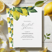 Lemon Theme Bridal Dusche Einladungen Drucken