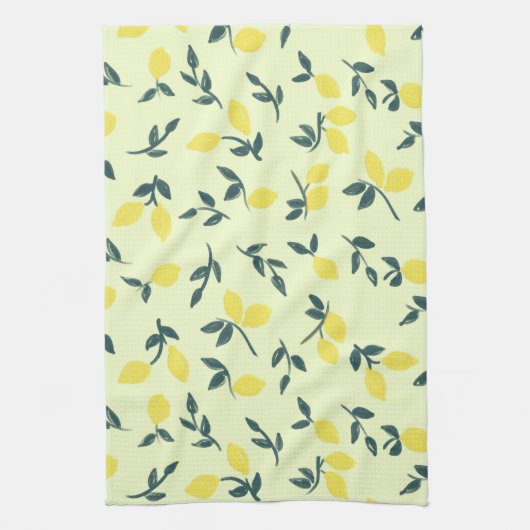 Lemon Theme Geschirrtuch (Vertikal)