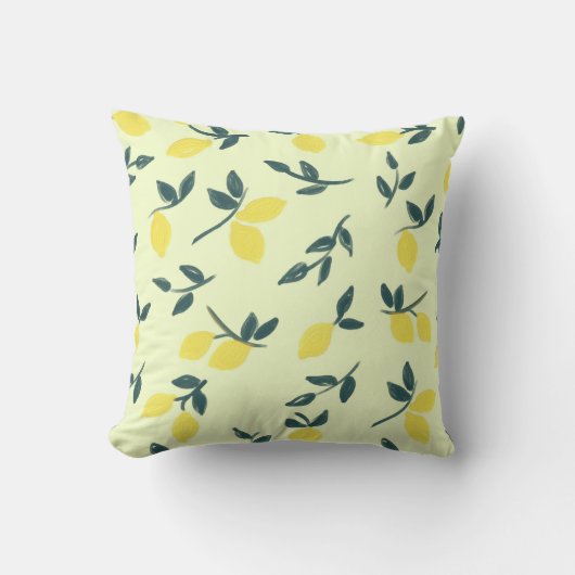 Lemon Theme Kissen (Vorderseite)