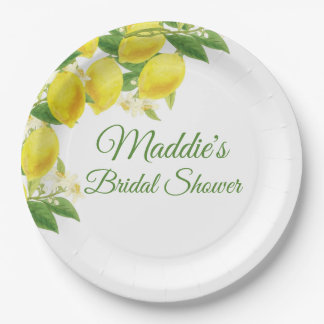Lemon Theme Personalisierte Teller