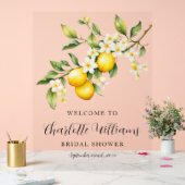 Lemon Themed Brautparty Willkommen Acrylschild (Hochzeit)