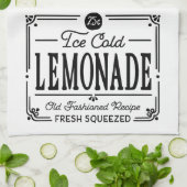 Lemon Themed Geschirrtuch (Gefaltet)