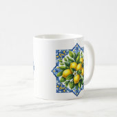 Lemon Tile Kaffeetasse (VorderseiteRechts)