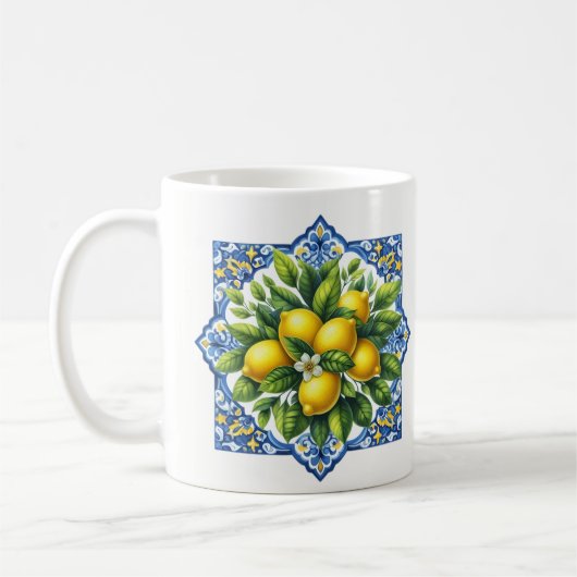Lemon Tile Kaffeetasse (Links)