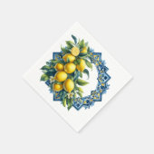 Lemon Tile Napkins Serviette (Ecke)
