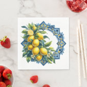 Lemon Tile Napkins Serviette (Beispiel)