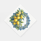 Lemon Tile Napkins Serviette (Ecke)