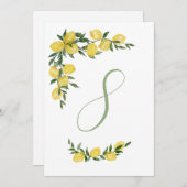 Lemon Tischnummer Eight (Vorne/Hinten)