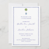 Lemon Topiary - Paare Dusche Einladung (Vorderseite)