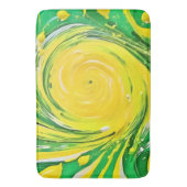 Lemon Tornado Design Badematte (Vorderseite Vertikal)