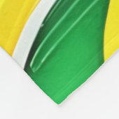 Lemon Tornado Design Fleecedecke (Ecke)