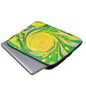 Lemon Tornado Design Laptopschutzhülle (Vorne Knopf)